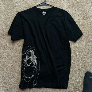 Cowgirl Black Graphic T-Shirt